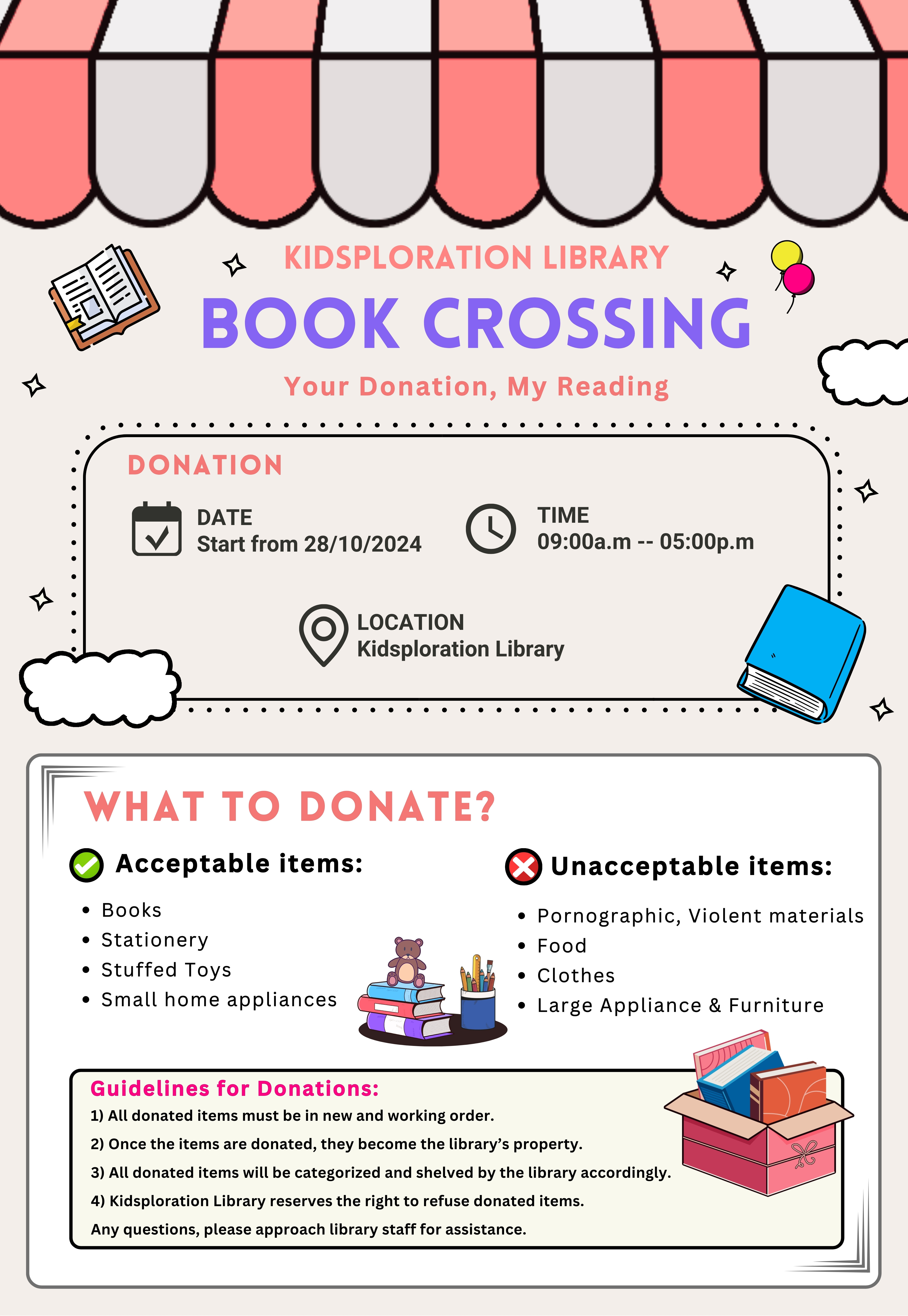 Book Crossing Donation Eng