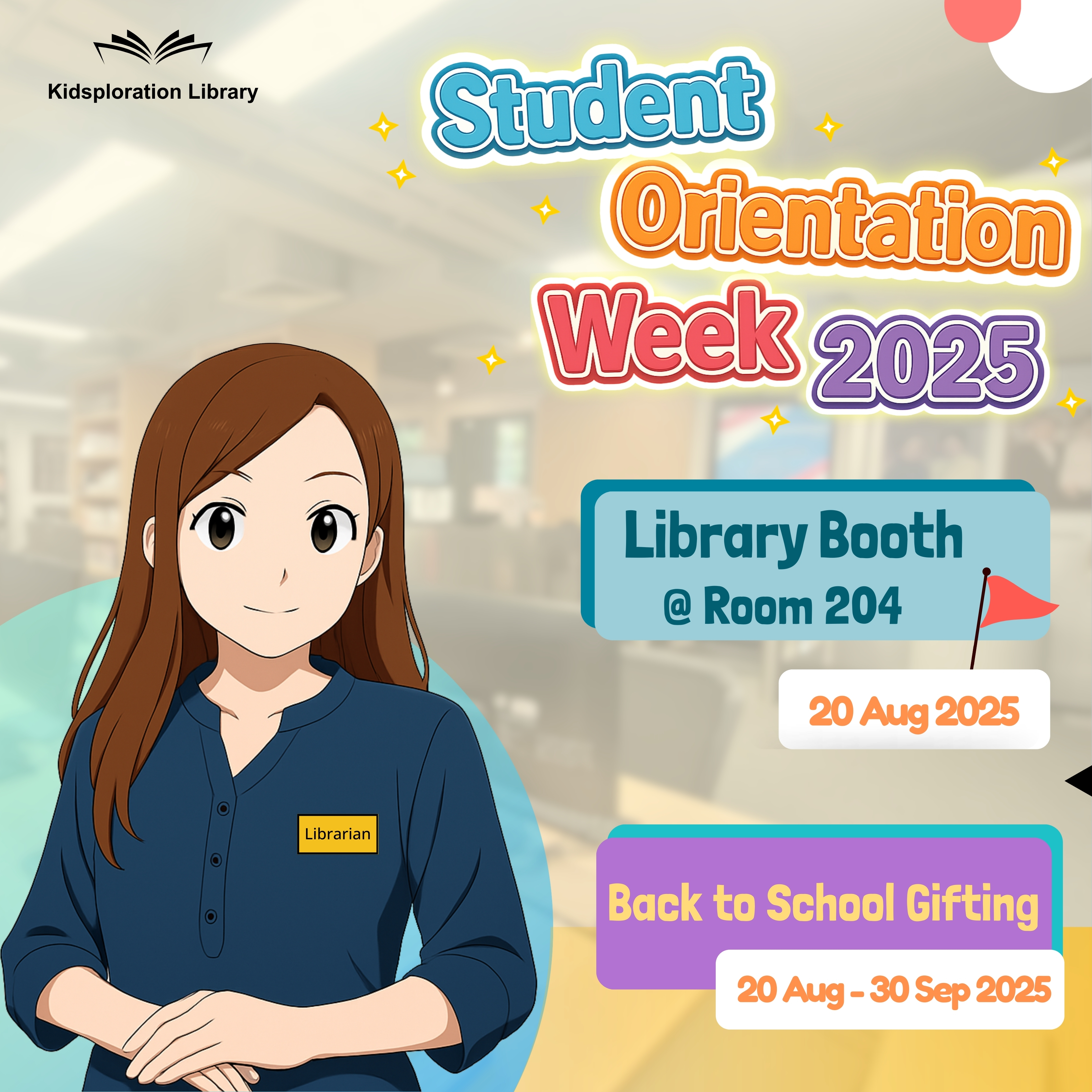 Library Booth Activity - Photo 1