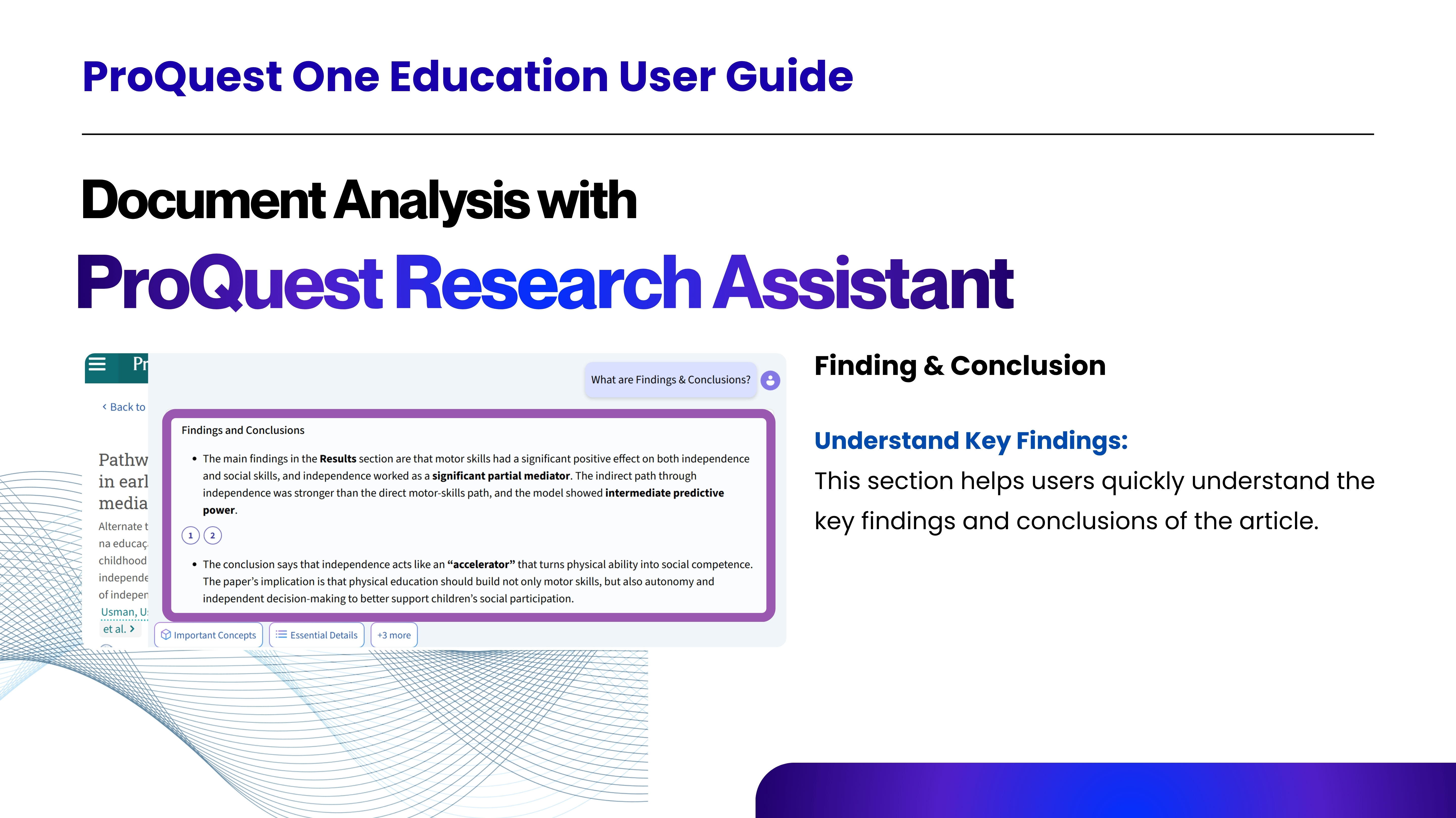 Finding & Conclusion - Page 1