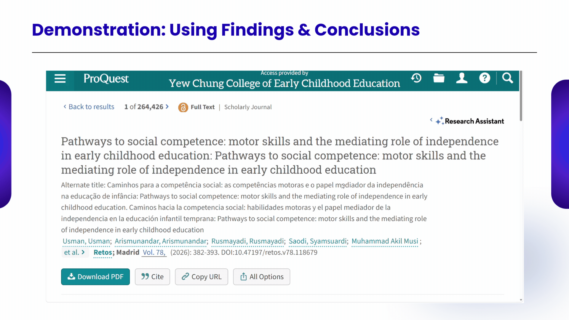 Finding & Conclusion - Page 3