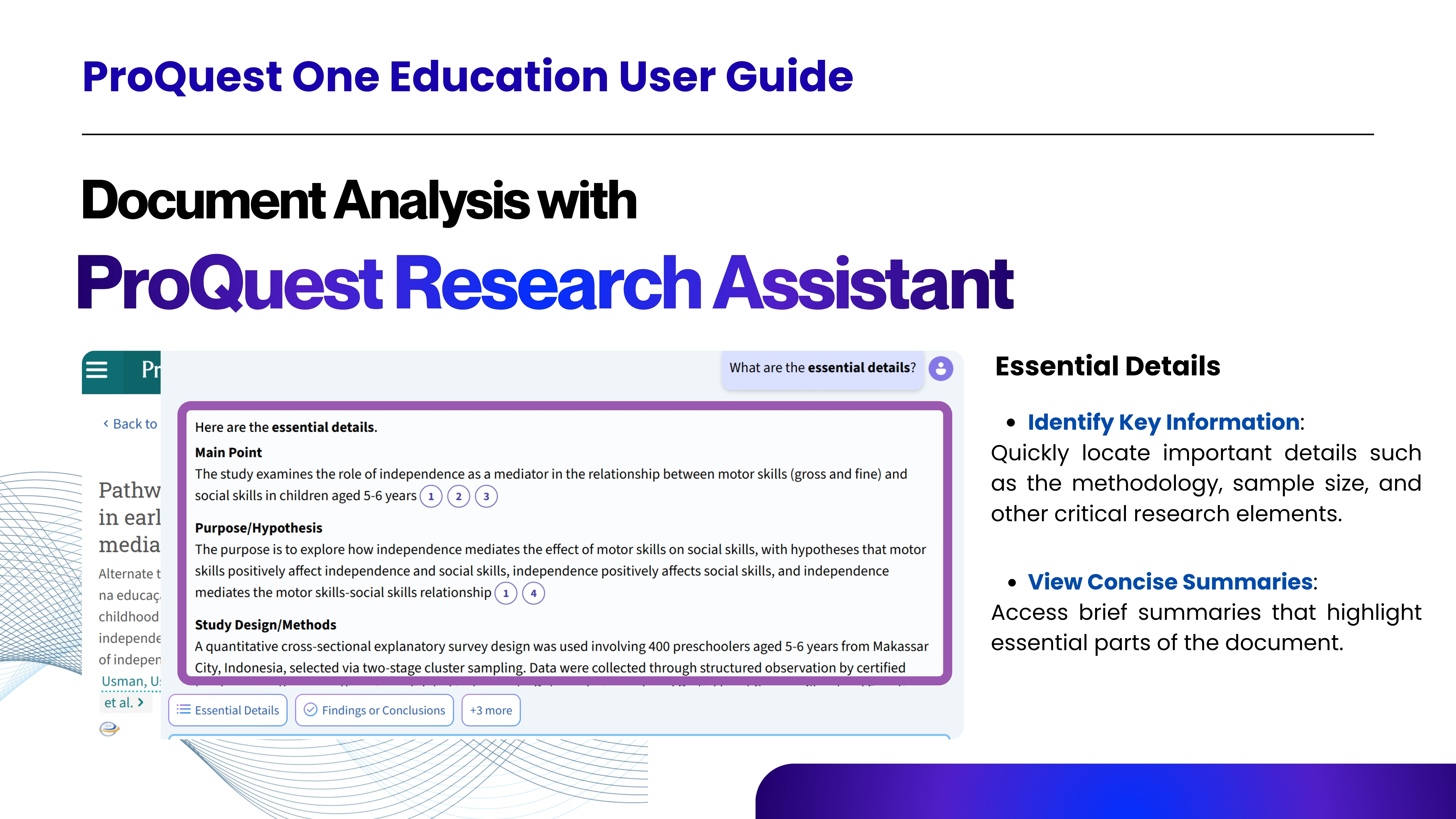 Essential Details - Page 1