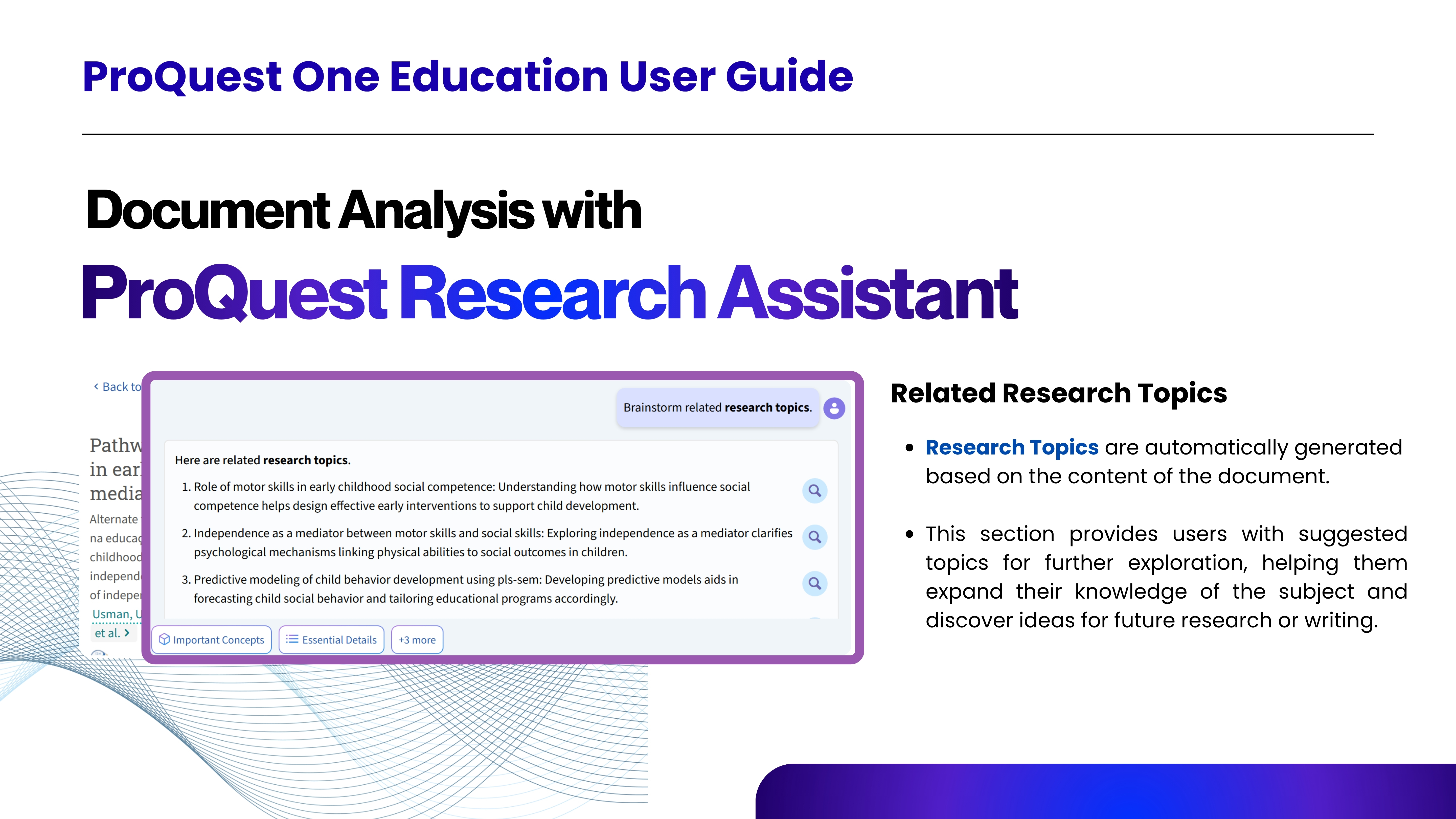Related Research Topics - Page 1
