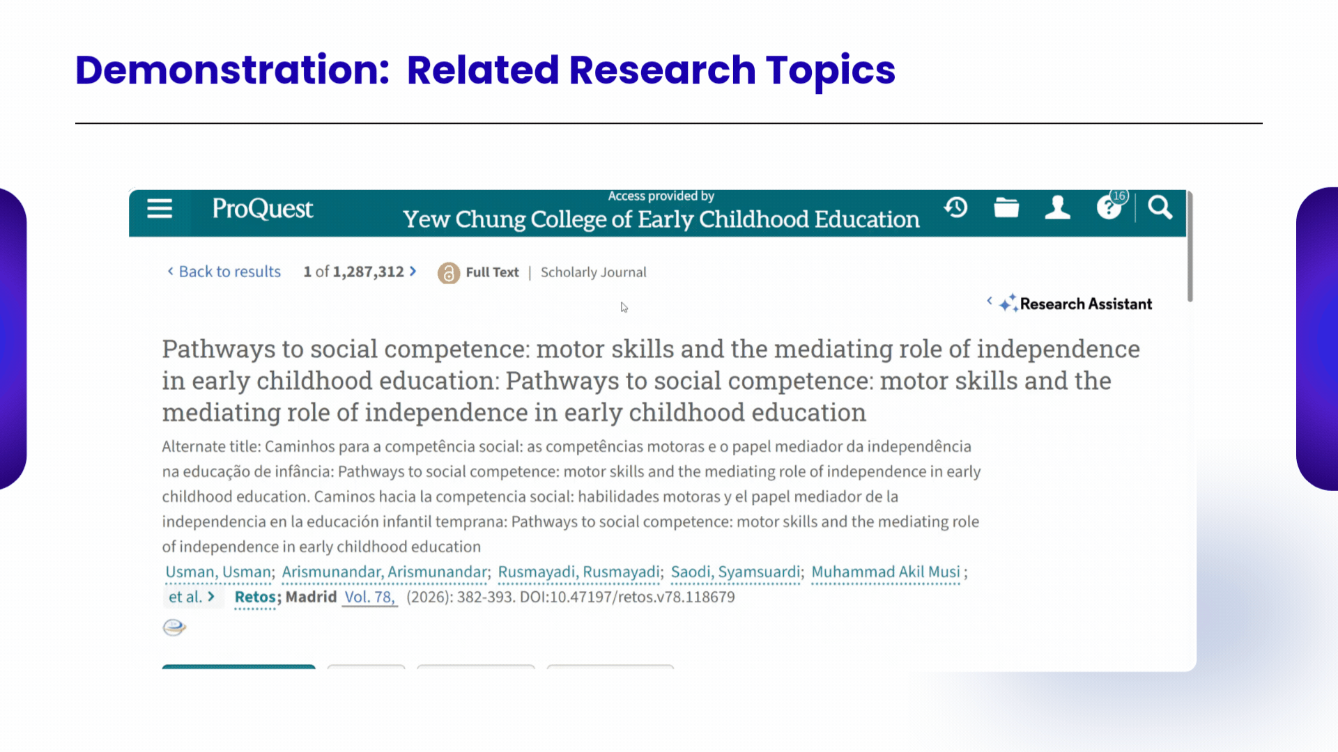 Related Research Topics - Page 3